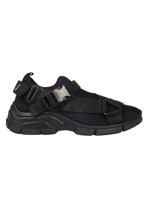 black neoprene sneakers prada|Prada shoes for women.